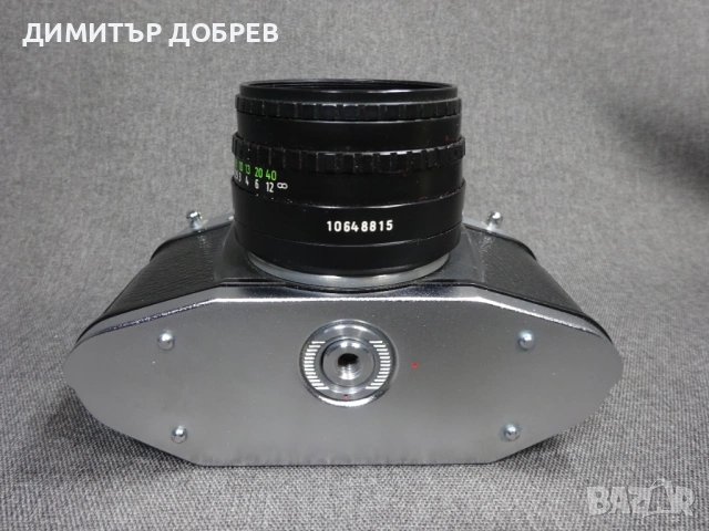 СТАР РЕТРО СОЦ ГДР DDR РЕТРО SLR ФОТОАПАРАТ EXA 1B + ОБЕКТИВ DOMIPLAN 2.8/50 M42, снимка 8 - Фотоапарати - 53946438