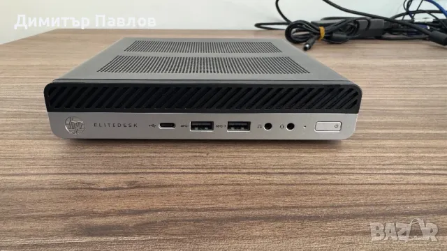 HP EliteDesk 705 G5 Mini Ryzen 5 3400G / 16GB / 256GB NVME / Vega 11, снимка 2 - За дома - 49204574