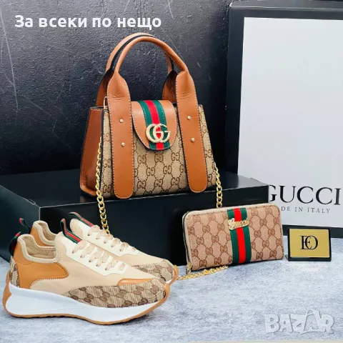 Gucci Дамски Маратонки👟Дамски Спортни Обувки Гучи - 2 Налични Цвята  Код D1818, снимка 5 - Маратонки - 49051181