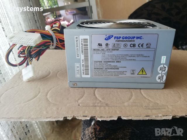 Компютърно захранване 300W Fortron ATX-300PNF 120mm FAN, снимка 2 - Захранвания и кутии - 46344031