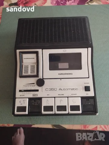 ретро дек GRUNDIG c-350 avtomatic. цена 20лв, снимка 1 - Декове - 47215831