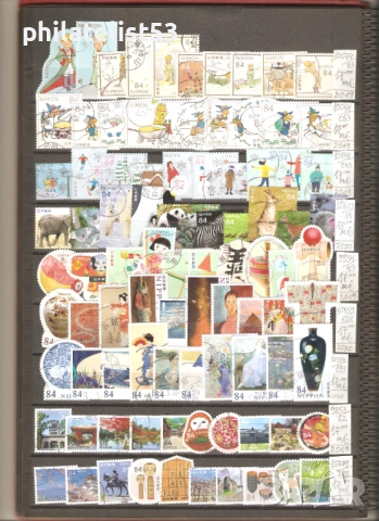 Япония-след-2000г.клеймо-пълни серии-Лот-5