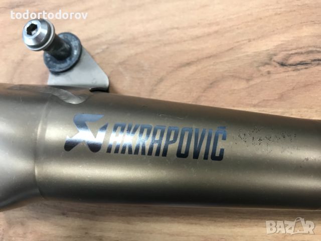 Спортен ауспух гърне за мотор AKRAPOVIC MEGAPHONE TITANIUM, снимка 4 - Аксесоари и консумативи - 46071943