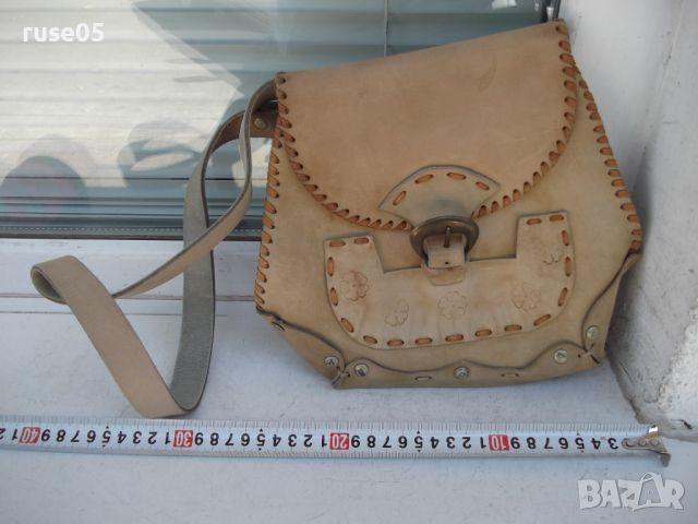 Чанта дамска от естествена кожа от соца от магазин "СБХ", снимка 1 - Колекции - 46408722