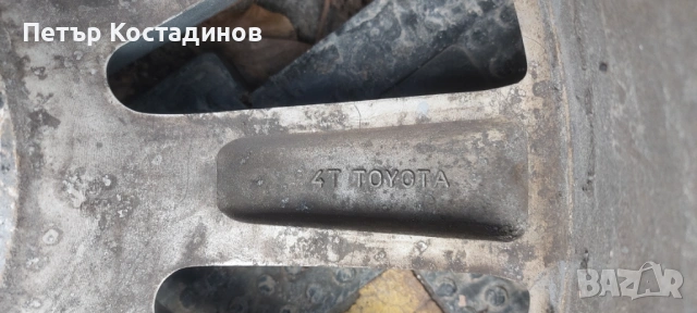 Оригинални алуминиеви джанти за Toyota 19" 5x114,3, снимка 2 - Гуми и джанти - 53159360