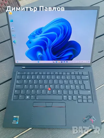 Lenovo ThinkPad X1 Carbon Gen 9 / i7-1185G7 / 16GB / 512GB / IPS , снимка 1 - Лаптопи за дома - 47537973