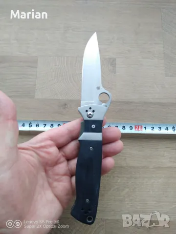 Spyderco Vallotton, снимка 8 - Ножове - 47026894