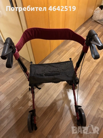 Проходилка ролатор сгъваема, снимка 2 - Ролатори - 53498507