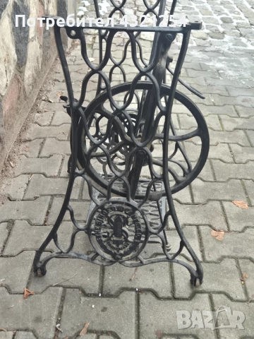 Крака за машина SINGER, снимка 6 - Антикварни и старинни предмети - 53335983