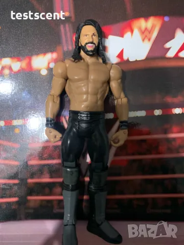 Екшън фигура WWE Seth Rollins Сет Ролинс Mattel Basic играчка , снимка 3 - Колекции - 48495599