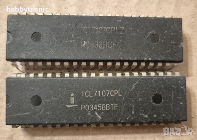 ICL7107 3.5 digit LED ADC