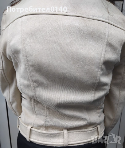 Дамско велурено яке Зара Xs, снимка 2 - Якета - 53944559