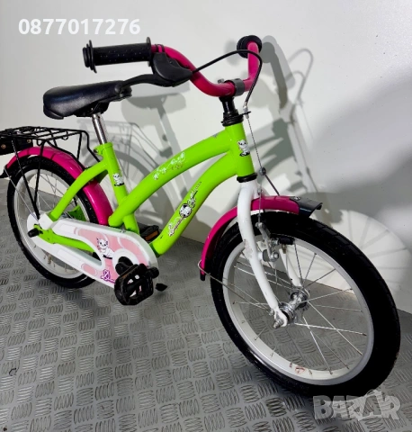 Детски велосипед за момиче Dream Cat 16 цола/ колело, снимка 2 - Велосипеди - 53781099