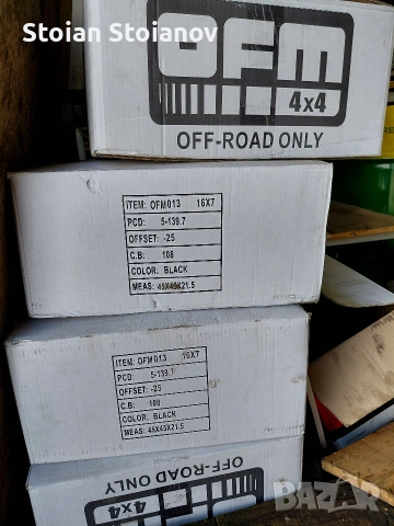 Минусови джанти ЕТ-25 R16 5x139.7, снимка 5 - Гуми и джанти - 53940507