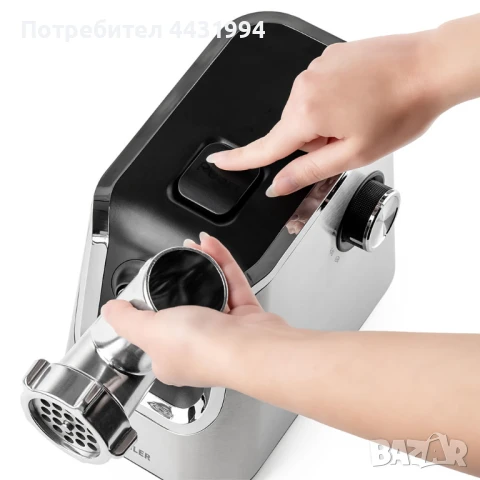 Месомелачка с приставка за домати Muhler MG-1808TS, 1800W, снимка 8 - Месомелачки - 50686292