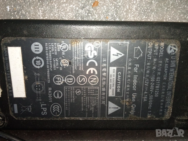 Адаптер на 12 v,4, 16 A, снимка 2 - Друга електроника - 53195651