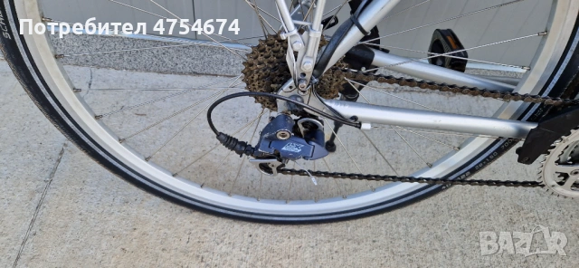 Алуминиев велосипед GUDEREIT дамско колело 28", снимка 2 - Велосипеди - 53796798