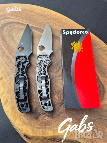 Сгъваем нож Spyderco Edgerati С266,два цвята, снимка 8 - Ножове - 52213794