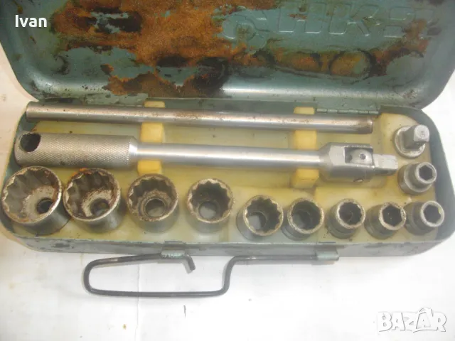 15 ЧАСТИ РУСКА/СССР ГЕДОРИЯ ИНСТРУМЕНТАЛИУМ 10-30мм СТАРО КАЧЕСТВО СЪС СИЛОВ ВЪРТОК В МЕТАЛНА КУТИЯ, снимка 15 - Други инструменти - 50202528