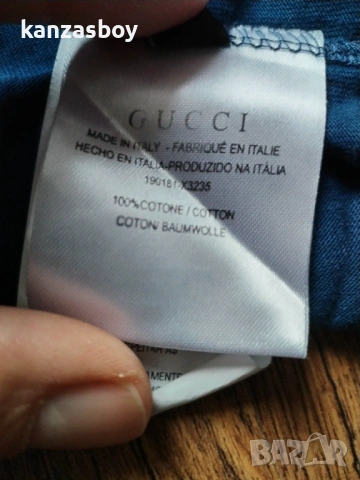 Gucci - страхотна мъжка блуза ХЛ, снимка 8 - Блузи - 53470635