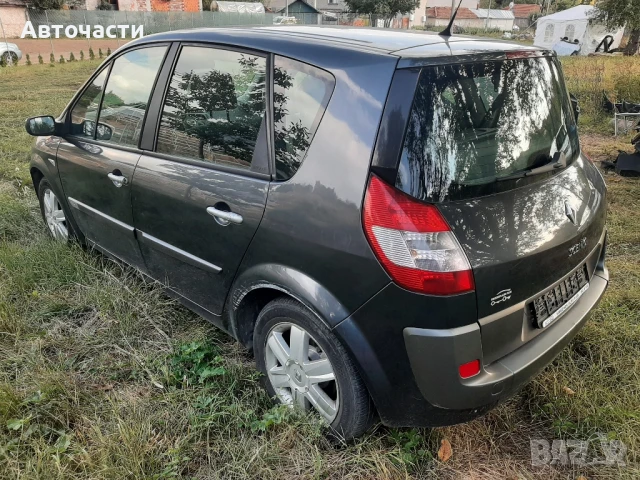 Тъмносив Заден капак врата багажник Рено Сценик 2 Renault Scenic 2 zaden kapak vrata, снимка 2 - Части - 51271274