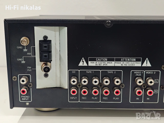 стерео ресийвър усилвател KENWOOD KR-A5020, снимка 5 - Ресийвъри, усилватели, смесителни пултове - 53518080