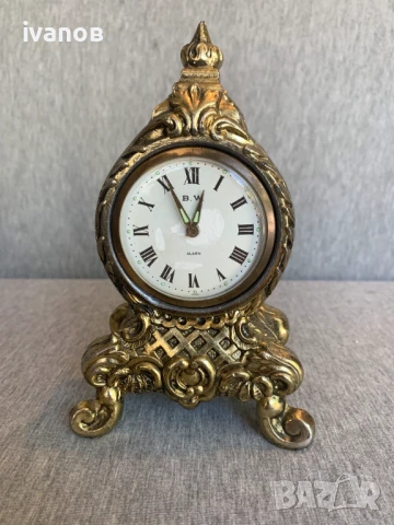 стар настолен каминен часовник 