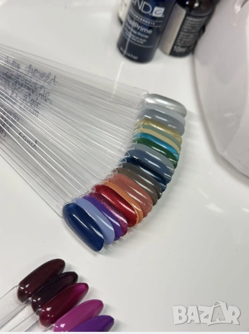 Cnd shellac , vinylux , оригинални гел лакове, снимка 8 - Продукти за маникюр - 53486883