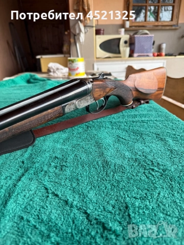  Продавам класическа успоредка SAUER-BERETTA, кал. 16×70 — перфектно състояние, снимка 6 - Ловно оръжие - 52389873