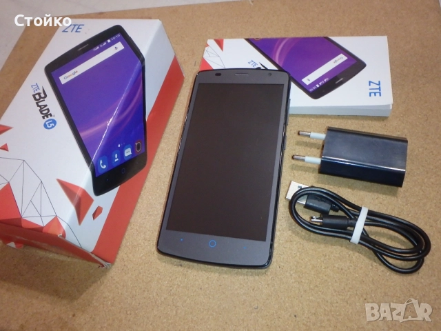 ZTE Blade L5, Dual SIM , 5.0 inches, тъмносив