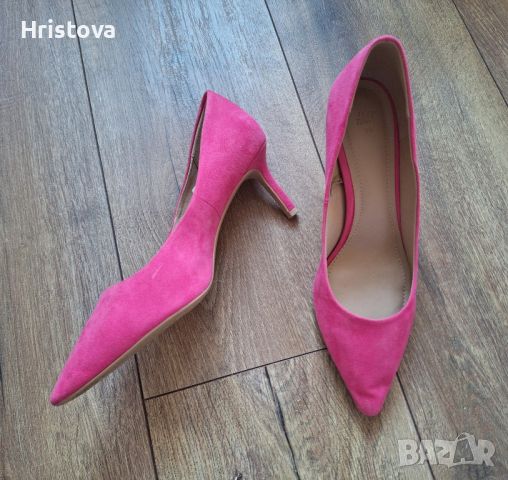 Обувки с ток H&M, снимка 1 - Дамски обувки на ток - 45162725