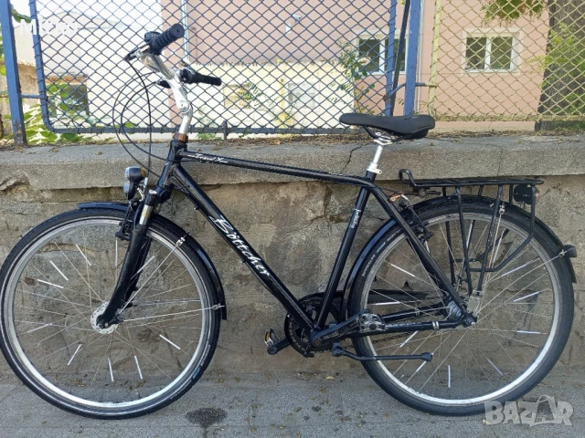 28 цола алуминиев велосипед с 7 скорости усилени капли амортисьори предни като нов , снимка 2 - Велосипеди - 51158388