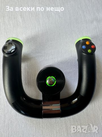 Безжичен Волан за Xbox 360 ,  Xbox 360 Wireless Speed Steering Wheel Racing Controller, снимка 5 - Аксесоари - 46731741