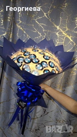 ЗАПОВЯДАЙТЕ‼️🎀Светещи,ръчно изработени букети "DESS"🦋✨️💐, снимка 6 - Подаръци за жени - 44129083