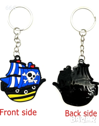 Комплект от 18 броя силиконови пиратски ключодържатели, снимка 2 - Други - 53940456
