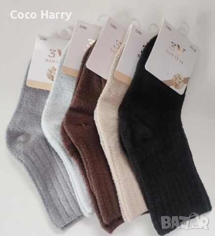 Комплект 5чифта детски чорапки кашмир, снимка 2 - Чорапи - 52953300