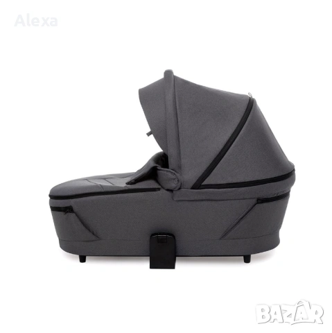 Бебешка количка 2в1 Muuvo Quick 4.0 Iron Graphite Отлично състояние, снимка 4 - Детски колички - 53696536