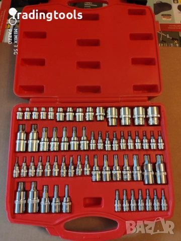 NEILSEN TOOLS Master Star Socket Set 60бр Вложки c Битове комплект
