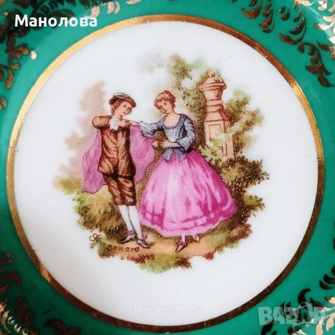 Порцелан Limoges, снимка 9 - Други ценни предмети - 53449361