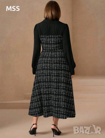 Стилна дамска рокля, снимка 2 - Рокли - 53871980