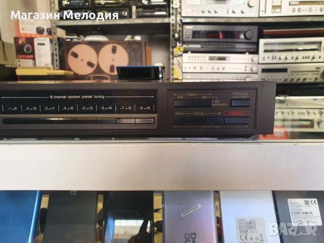 Тунер Technics ST-500 Black В перфектно техническо и много добро визуално състояние., снимка 5 - Декове - 38955315