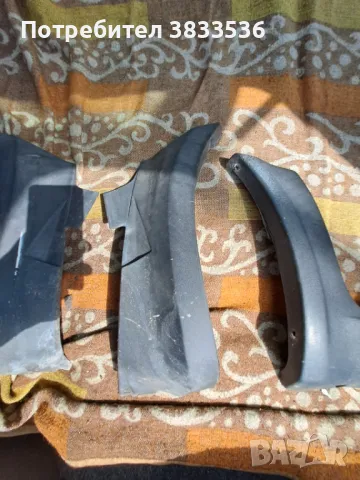 Декоративни полувежди, от калниците за Vw Golf Mk2, снимка 4 - Части - 49774529