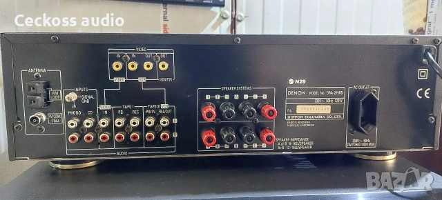 Стерео ресивър DENON DRA-275RD, снимка 4 - Ресийвъри, усилватели, смесителни пултове - 53811052