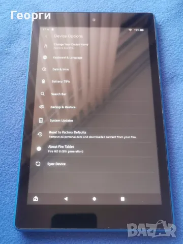 таблет Amazon Fire с Google Play Store, снимка 5 - Таблети - 47096755