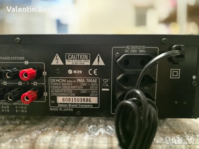 Denon PMA 700-AE (JAPAN), снимка 6 - Ресийвъри, усилватели, смесителни пултове - 48984836