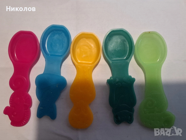 DANONINO к-т лъжички от млекца, снимка 2 - Други - 53147442