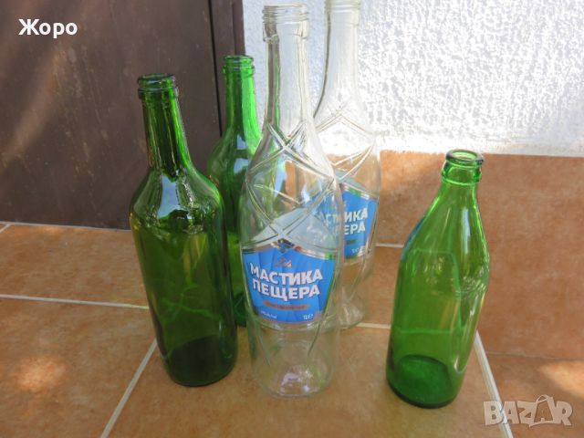 Стъклени бутилки шишета, снимка 2 - Други стоки за дома - 45277161