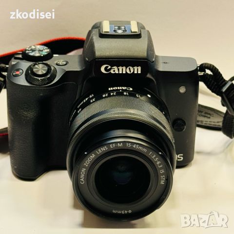 Фотоапарат Canon - EOS M50, снимка 2 - Фотоапарати - 46007802