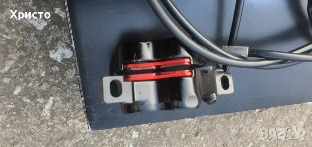 Спирачки  Shimano XT-8100  и  шигура