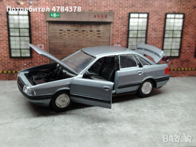 AUDI-90 QUATTRO 1:43 Schabak, снимка 6 - Коли, камиони, мотори, писти - 54217629